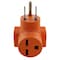 Ac Works Plug Adapter, 6-30R, 6-50P, 6-30P, 6-50P, 0 ft., Orange AD650630 - alternate 6
